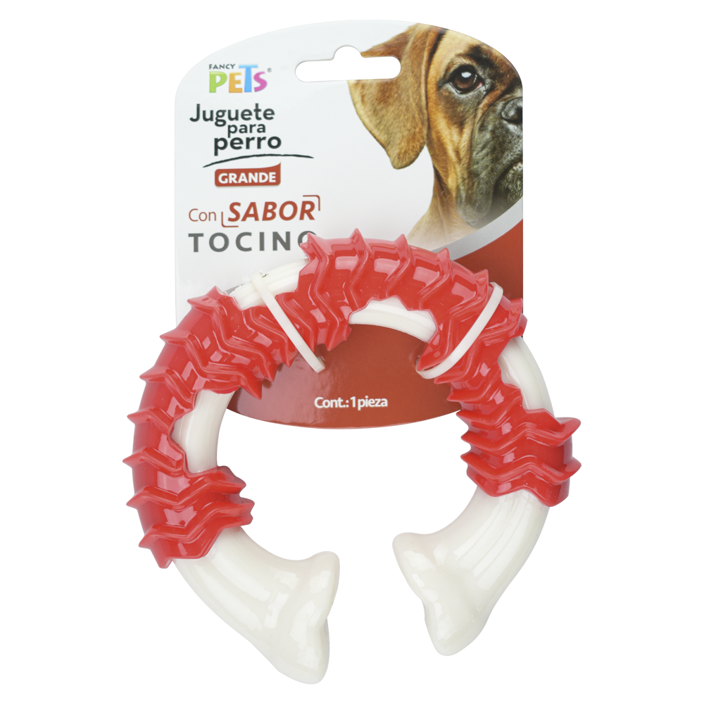 Petsound Juguete Vertebra Grande Sabor Tocino Chew para Perro