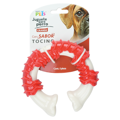 Petsound Juguete Vertebra Grande Sabor Tocino Chew para Perro