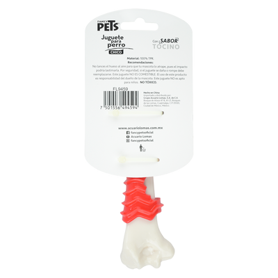 Petsound Juguete Femur Chico Sabor Tocino para Perro