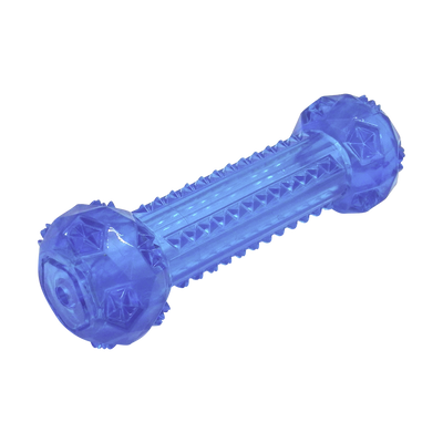 Petsound Juguete Mancuerna Prisma con Sonido para Perro