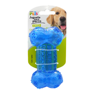 Petsound Juguete Hueso Prisma con Sonido para Perro