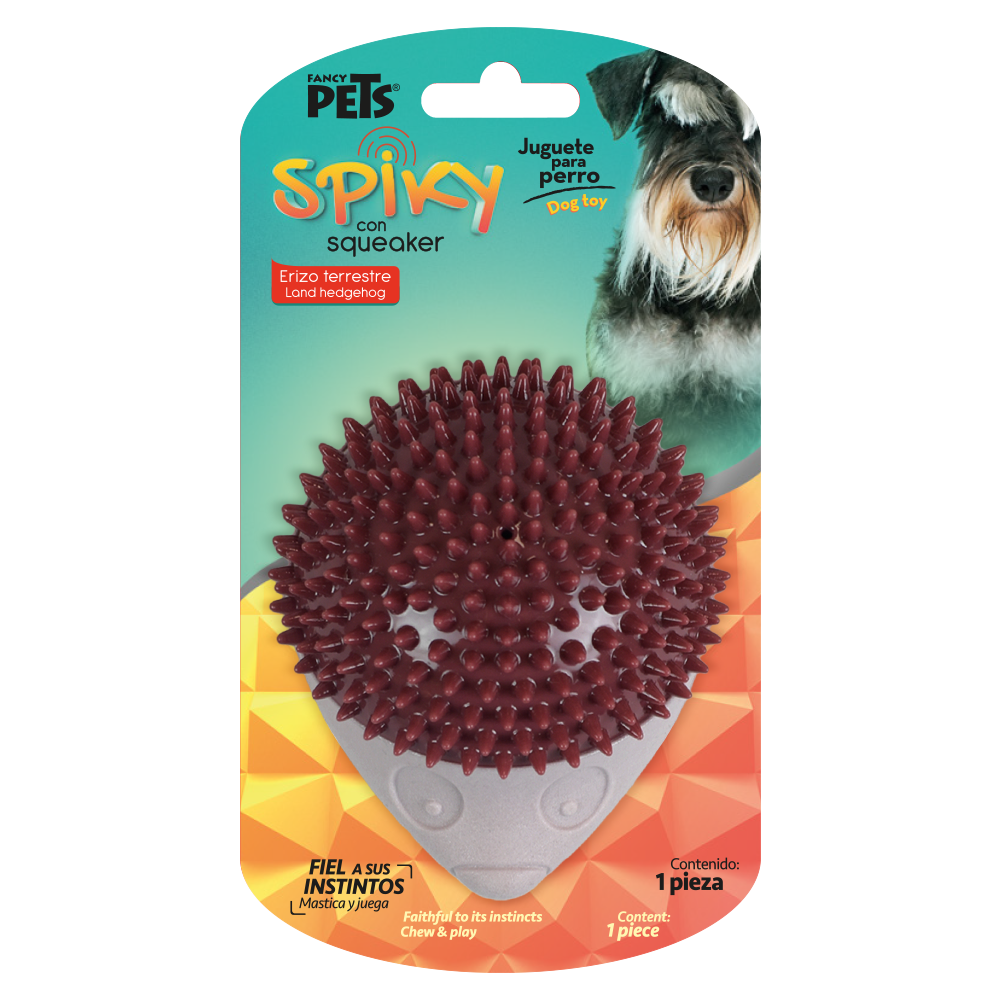 Petsound Juguete Erizo Terrestre Spiky para Perro