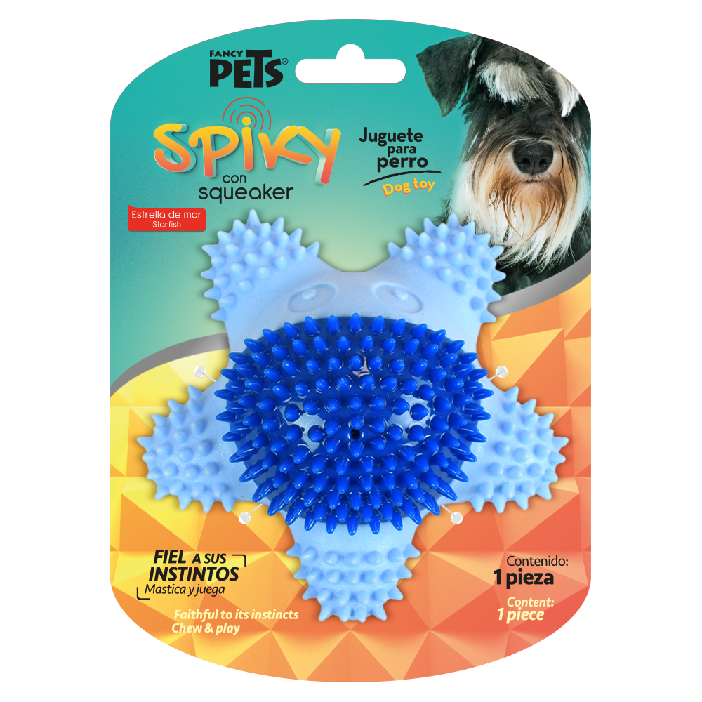 Petsound Juguete Estrella de Mar Spiky para Perro