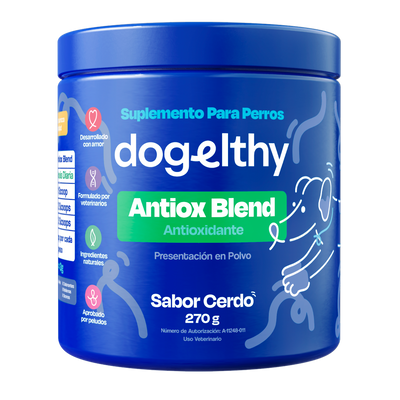 Dogelthy Antioxidante para Perros - Antiox Blend
