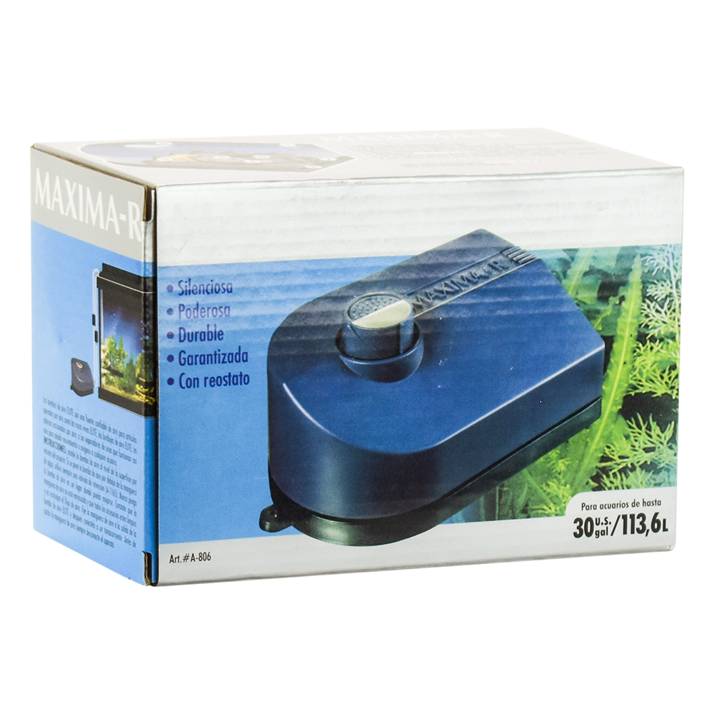 Hagen Bomba Maxima-R de Lujo con Regulador 30 gal (113.5 L) para Peces