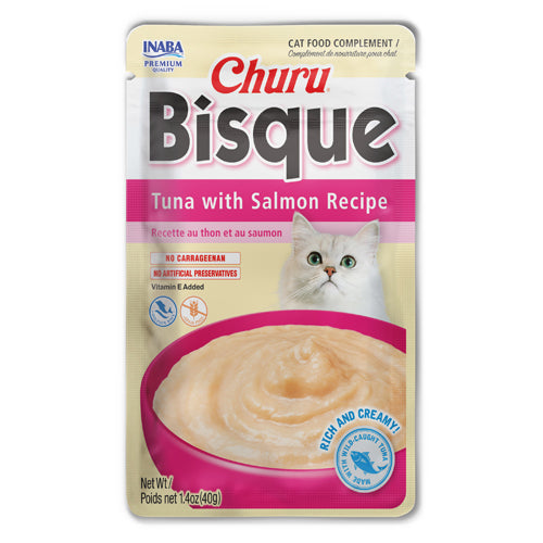 Churu Bisque Atun con Salmon para Gato