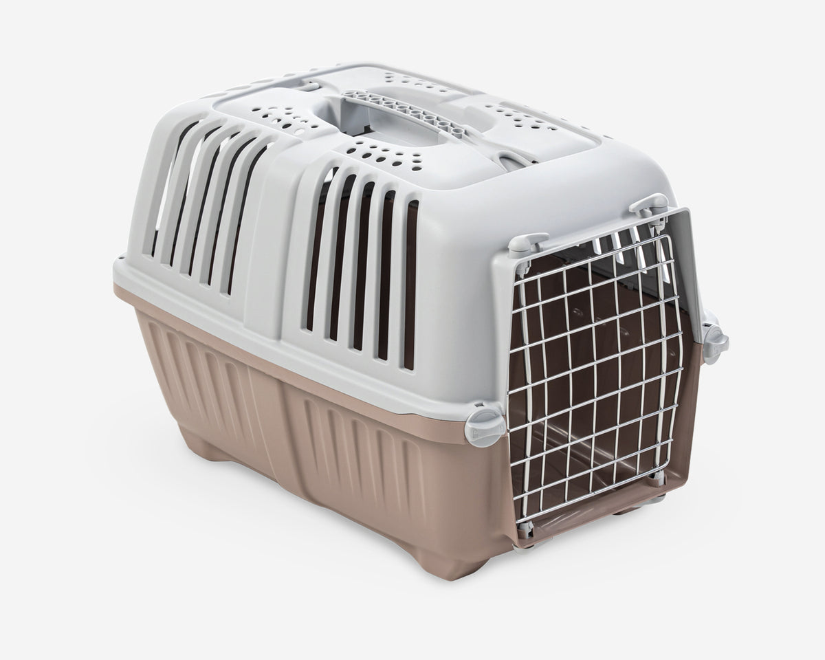 MPS Transportadora con Puerta de Metal Pratiko para Perro