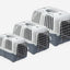 MPS Transportadora con Puerta de Metal Pratiko para Perro