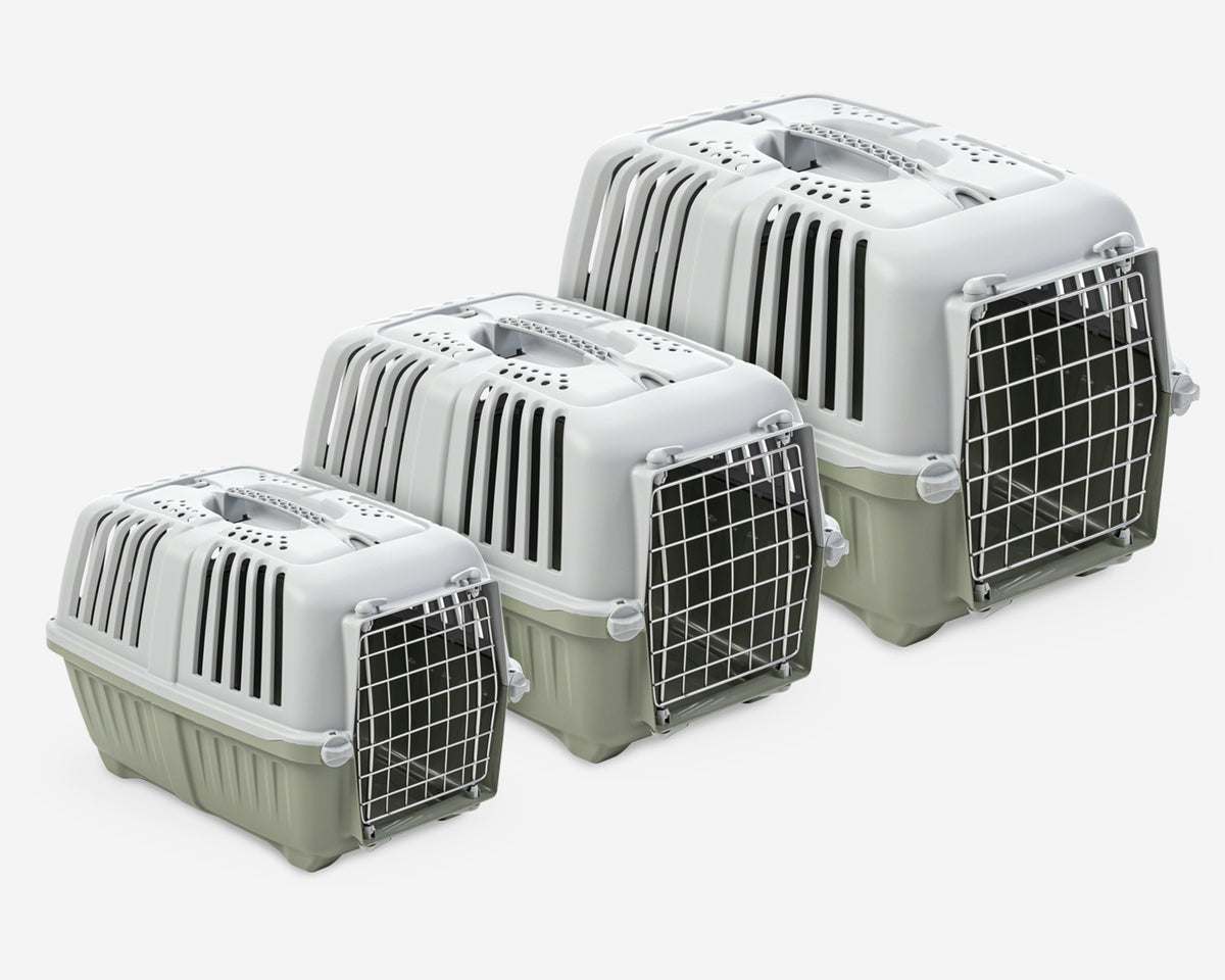 MPS Transportadora con Puerta de Metal Pratiko para Perro