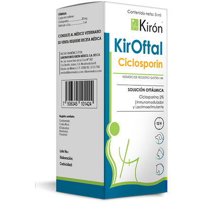 KirOftal Ciclosporin Solución Oftálmica