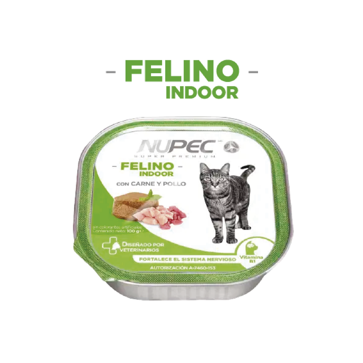 Nupec Humedo Indoor Gato 100g
