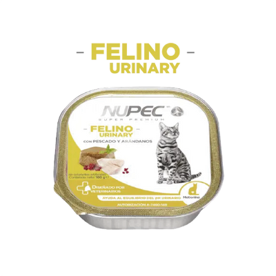 Nupec Húmedo Felino Urinary 100 g – Clúster 16 pzas