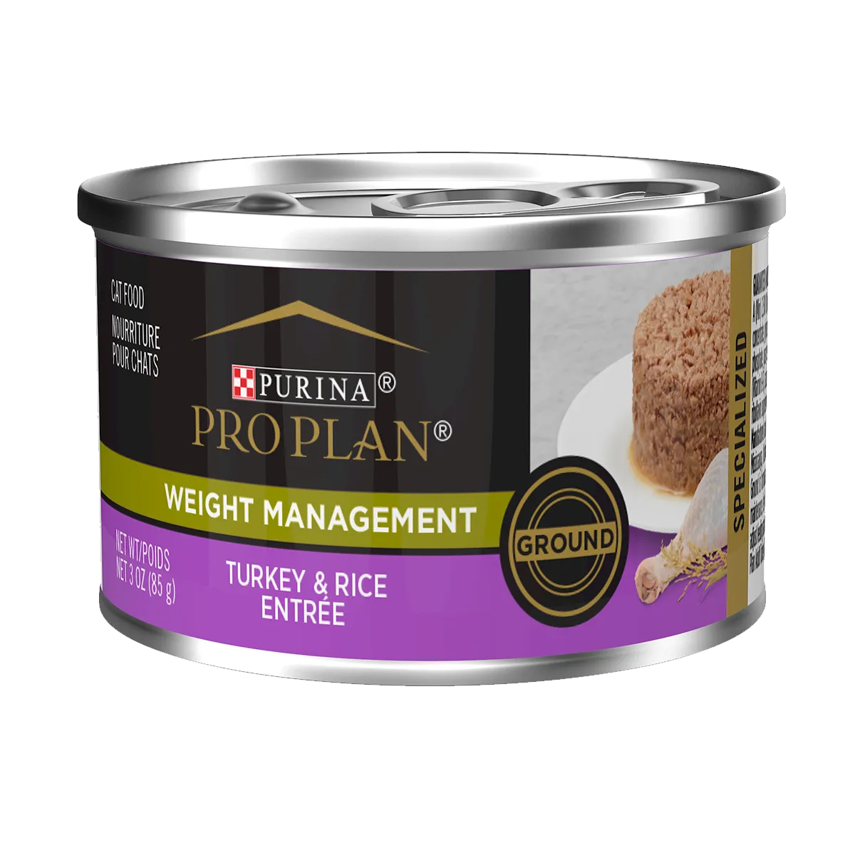 Pro Plan Gato Reduced Calories Pavo y Arroz alimento húmedo para gato