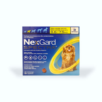 NexGard Spectra paquete 3 tabletas