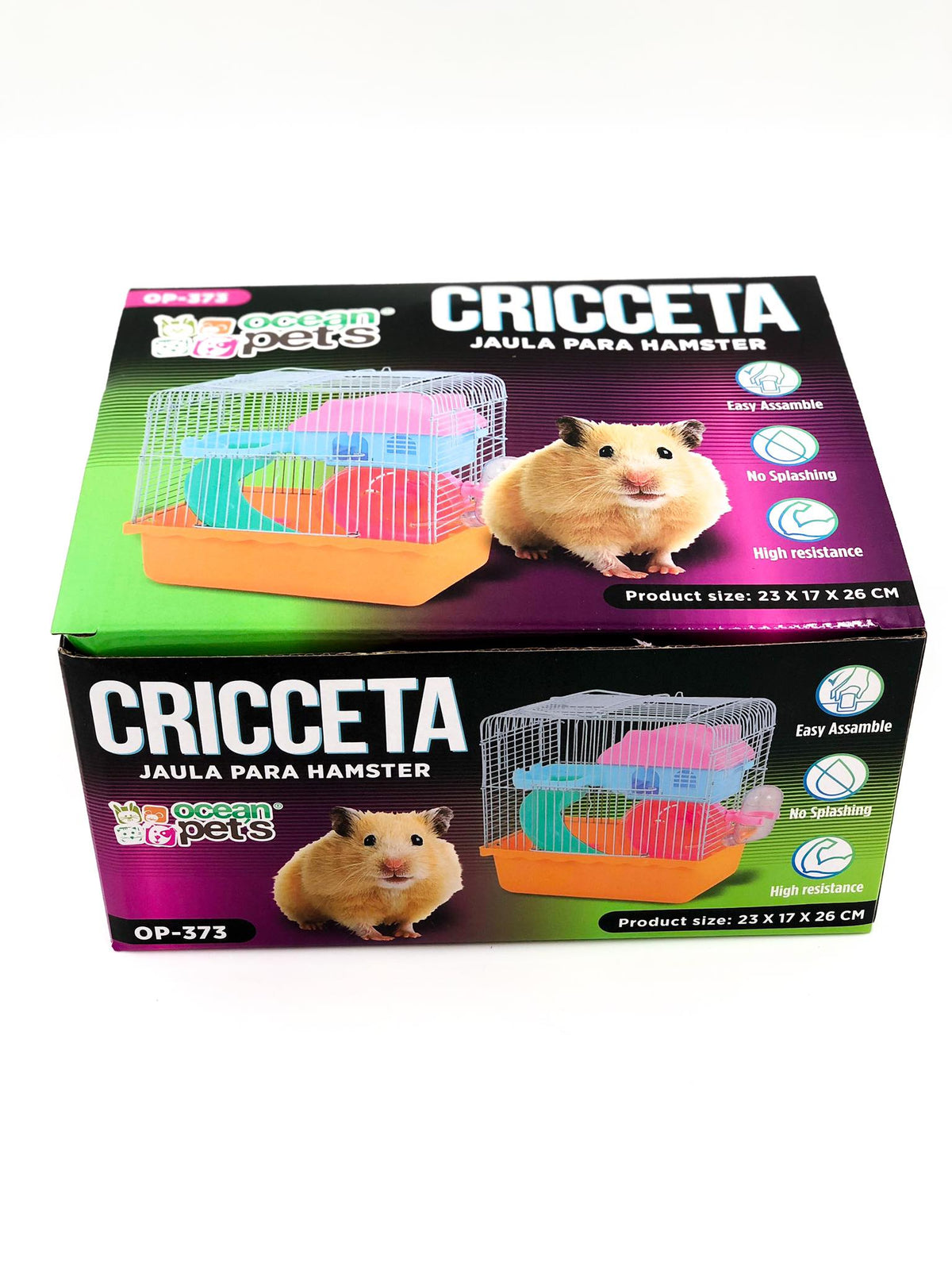 Ocean Jaula para Hamster Cricceta Colors 23x17x26 (OP-373)