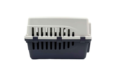 Ocean Transportadora Eco 1 Puerta Bicolor Gris para Perro