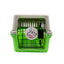 Ocean Transportadora Eco 1 Puerta Bicolor Verde para Perro