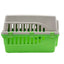 Ocean Transportadora Eco 1 Puerta Bicolor Verde para Perro