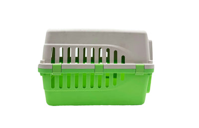 Ocean Transportadora Eco 1 Puerta Bicolor Verde para Perro