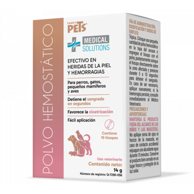 Lomas MS Polvo Hemostatico 14 g para Perro