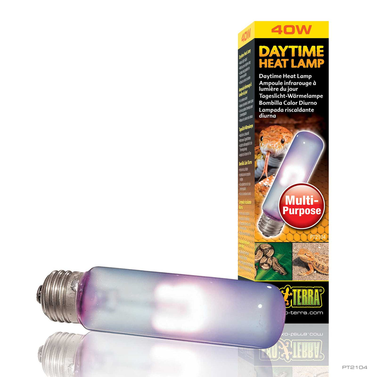 Hagen Foco Sun Glo Exo-Terra para Reptiles y Anfibios