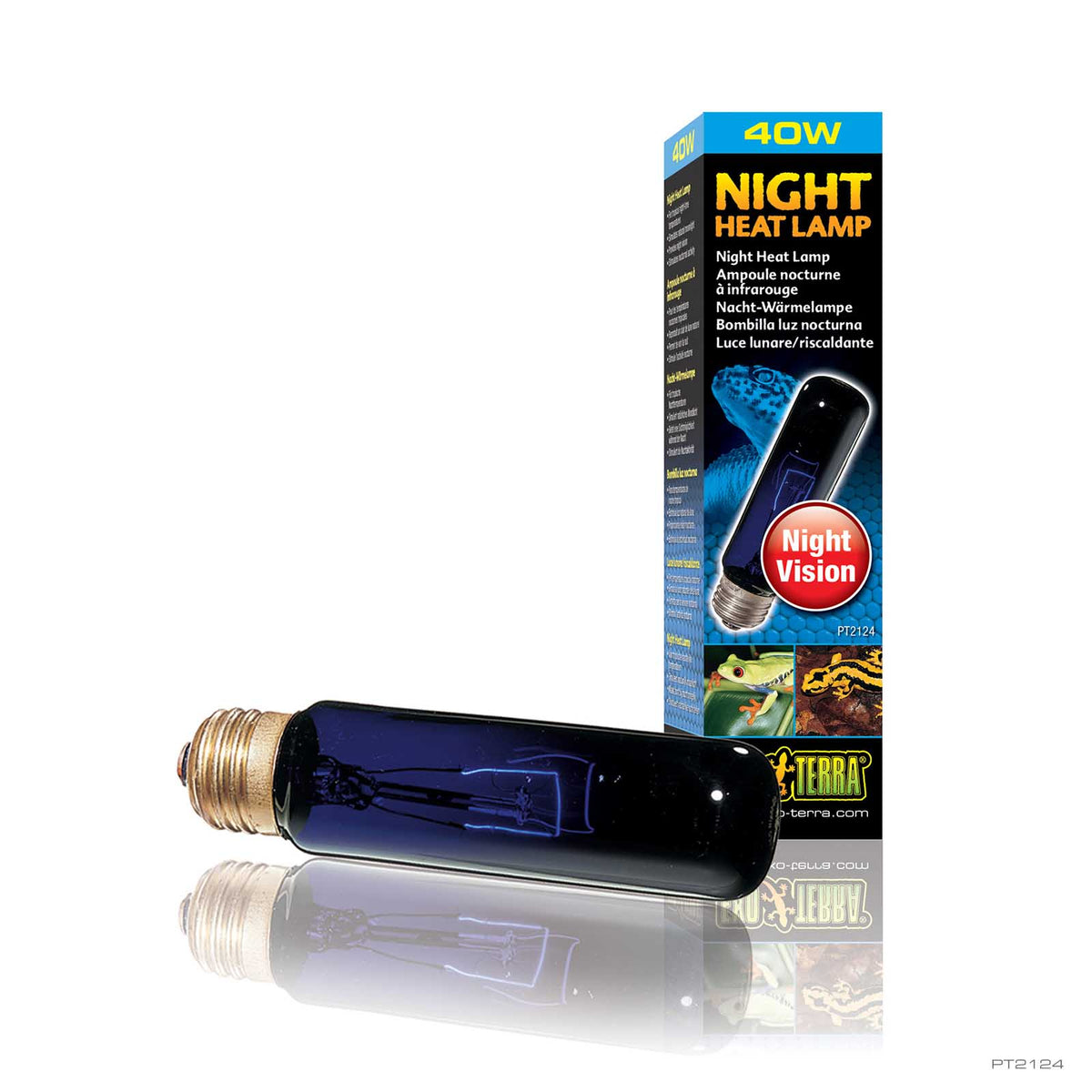 Hagen Foco Night Glo Exo-Terra para Reptiles y Anfibios