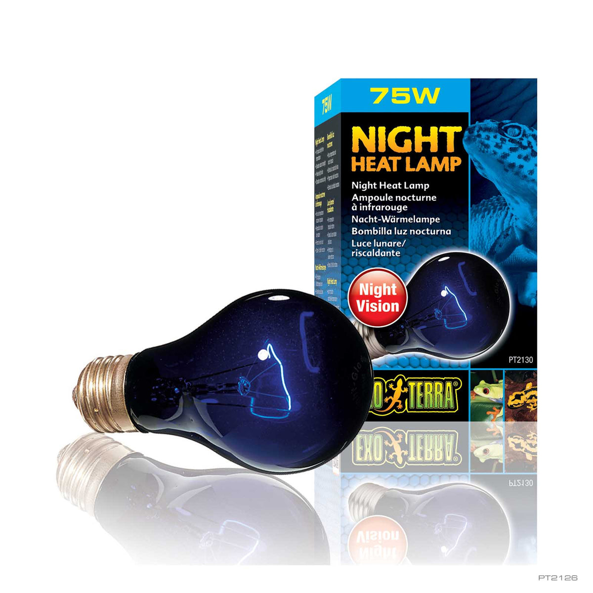 Hagen Foco Night Glo Exo-Terra para Reptiles y Anfibios