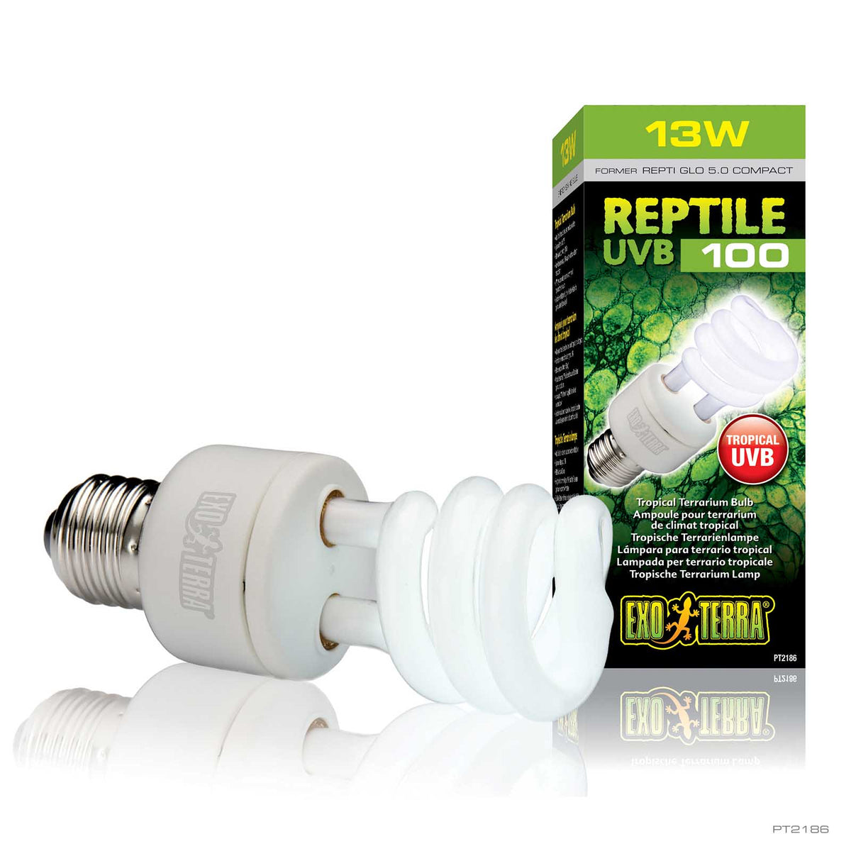 Hagen Foco Repti Glo Exo-Terra para Reptiles y Anfibios