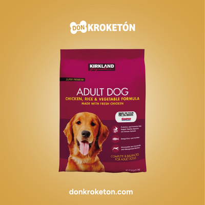 Kirkland Pollo y Arroz Adulto 18kg