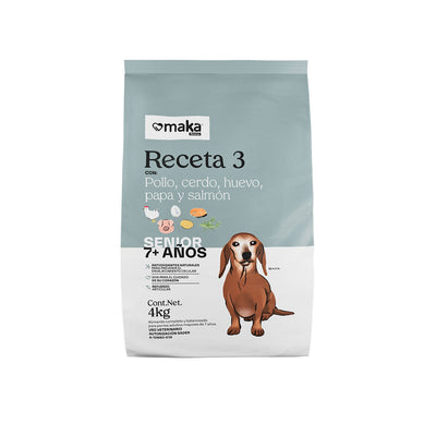 Maka Receta 3 Senior alimento seco para perro