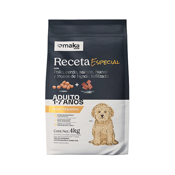 Maka Receta Especial Hígado Razas Pequeñas alimento seco para perro