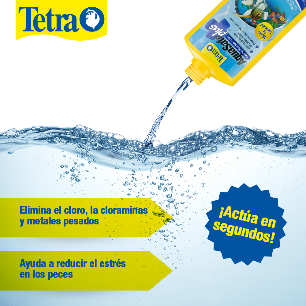 Tetra Aquasafe Plus 17 oz (500 ml) para Peces