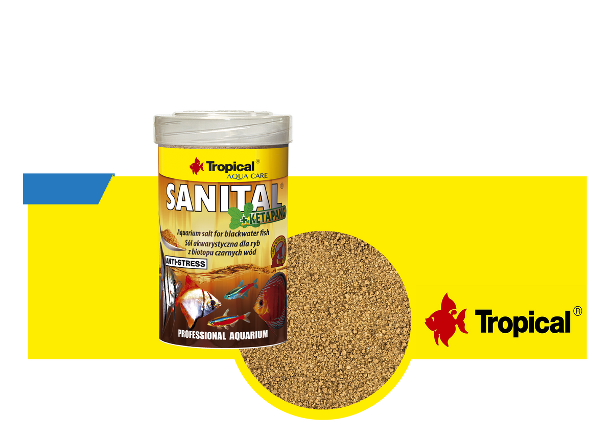 Tropical Sanital + Ketapang para Peces