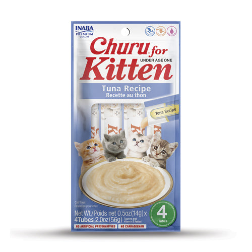 Churu Kitten Atun para Gatito 4 Tubos