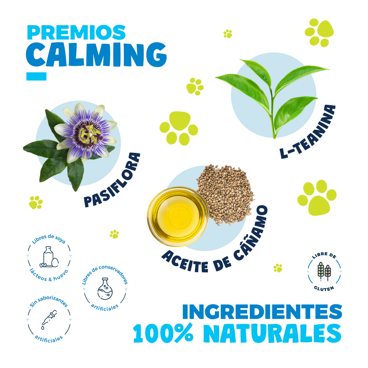 Waggy's Calming Premios para Ansiedad y Estrés en Gatos