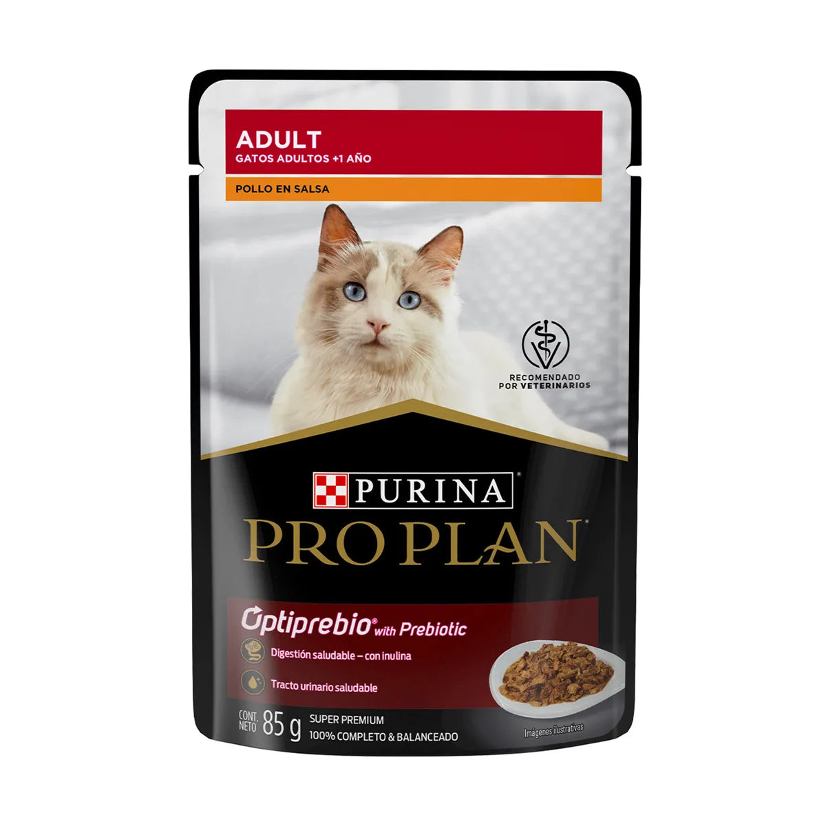 Pro Plan Gato Adulto Sobre Pollo alimento húmedo para gato
