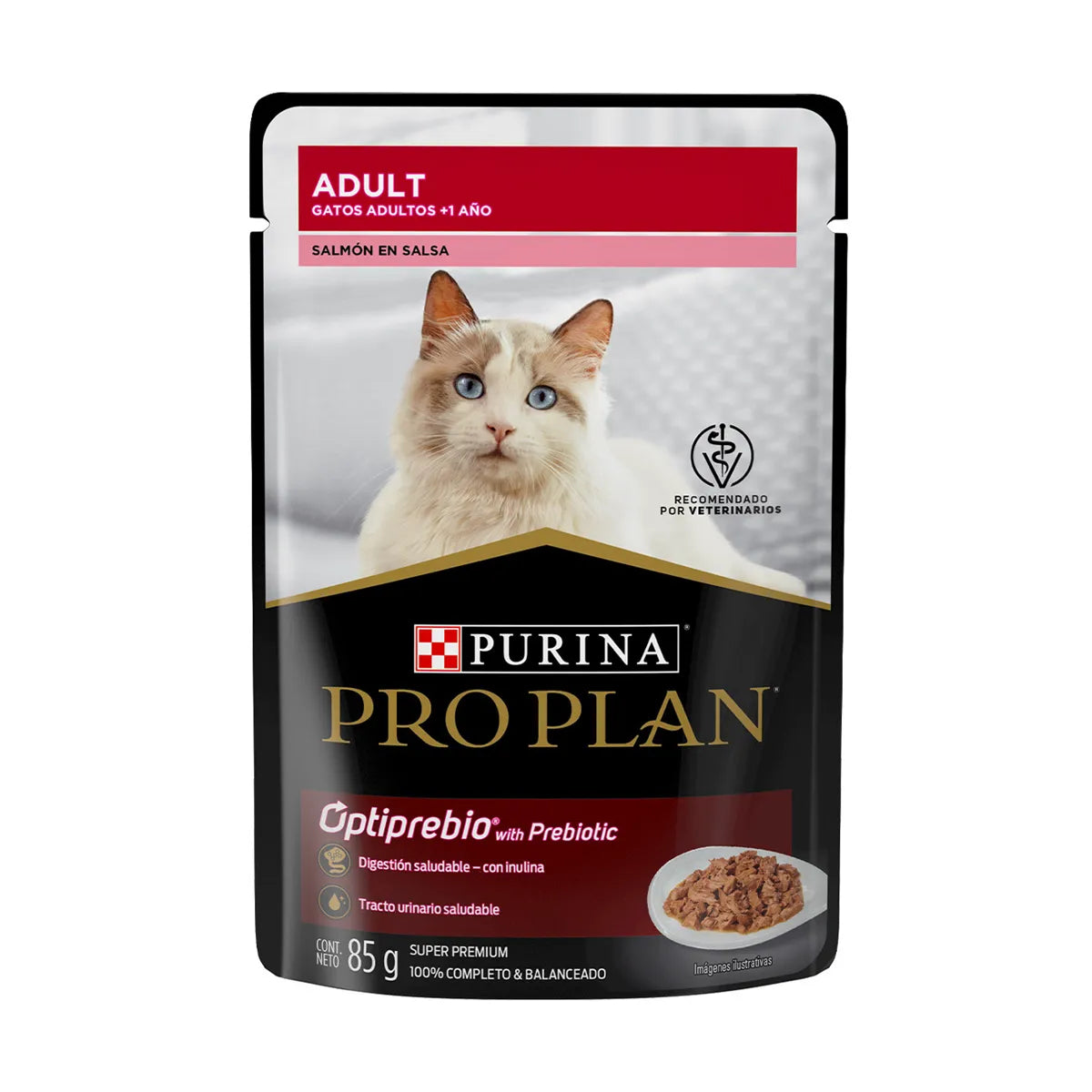 Pro Plan Gato Adulto Sobre Salmón alimento húmedo para gato