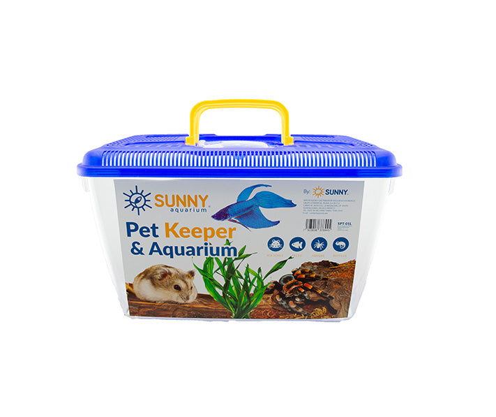 Mascotera de Plastico Sunny para Peces