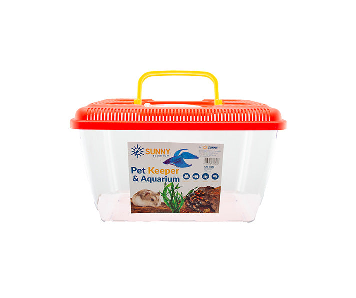 Mascotera de Plastico Sunny para Peces