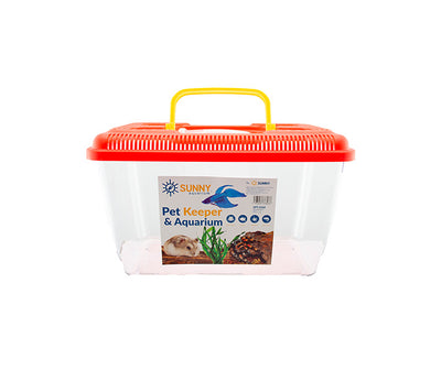 Mascotera de Plastico Sunny para Peces
