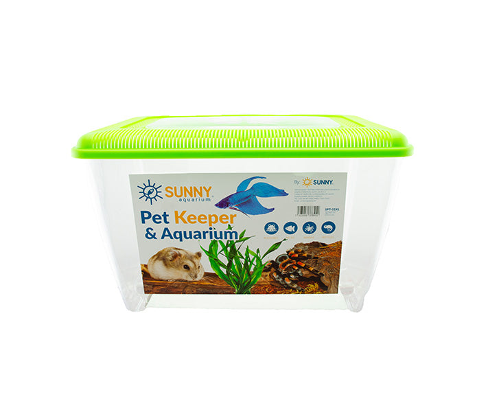 Mascotera de Plastico Sunny para Peces