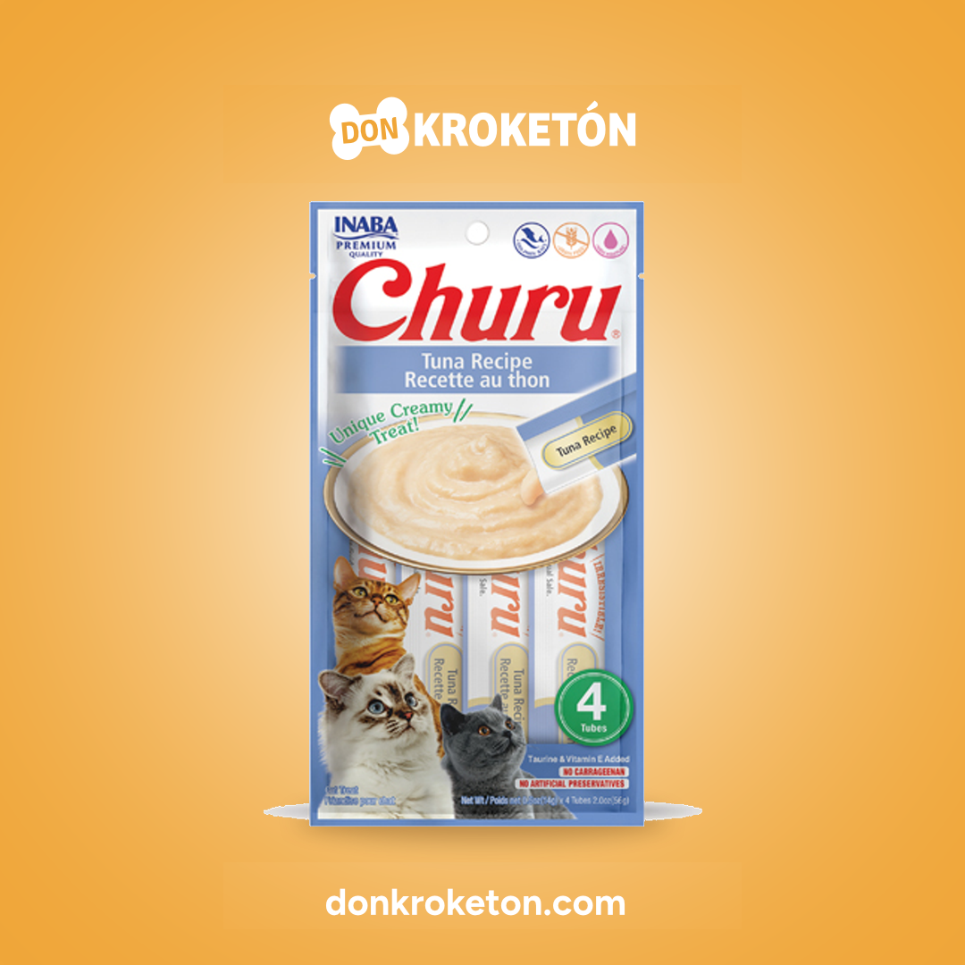 Churu Atun para Gato 4 Tubos Don Kroketon