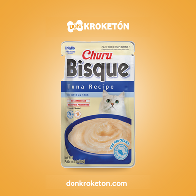 Churu Bisque Atun para Gato Don Kroketon