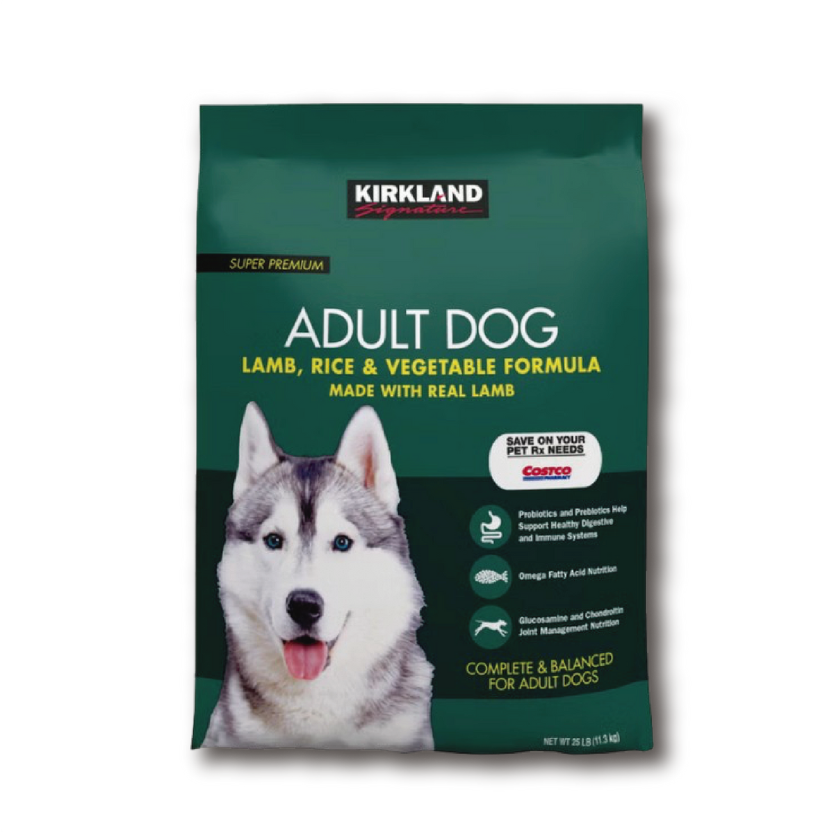 Kirkland Cordero & Arroz Adulto 18kg