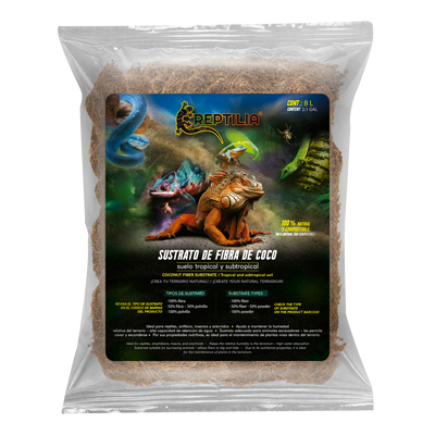 Lomas Sustrato de Coco 100% Polvillo para Reptiles y Anfibios