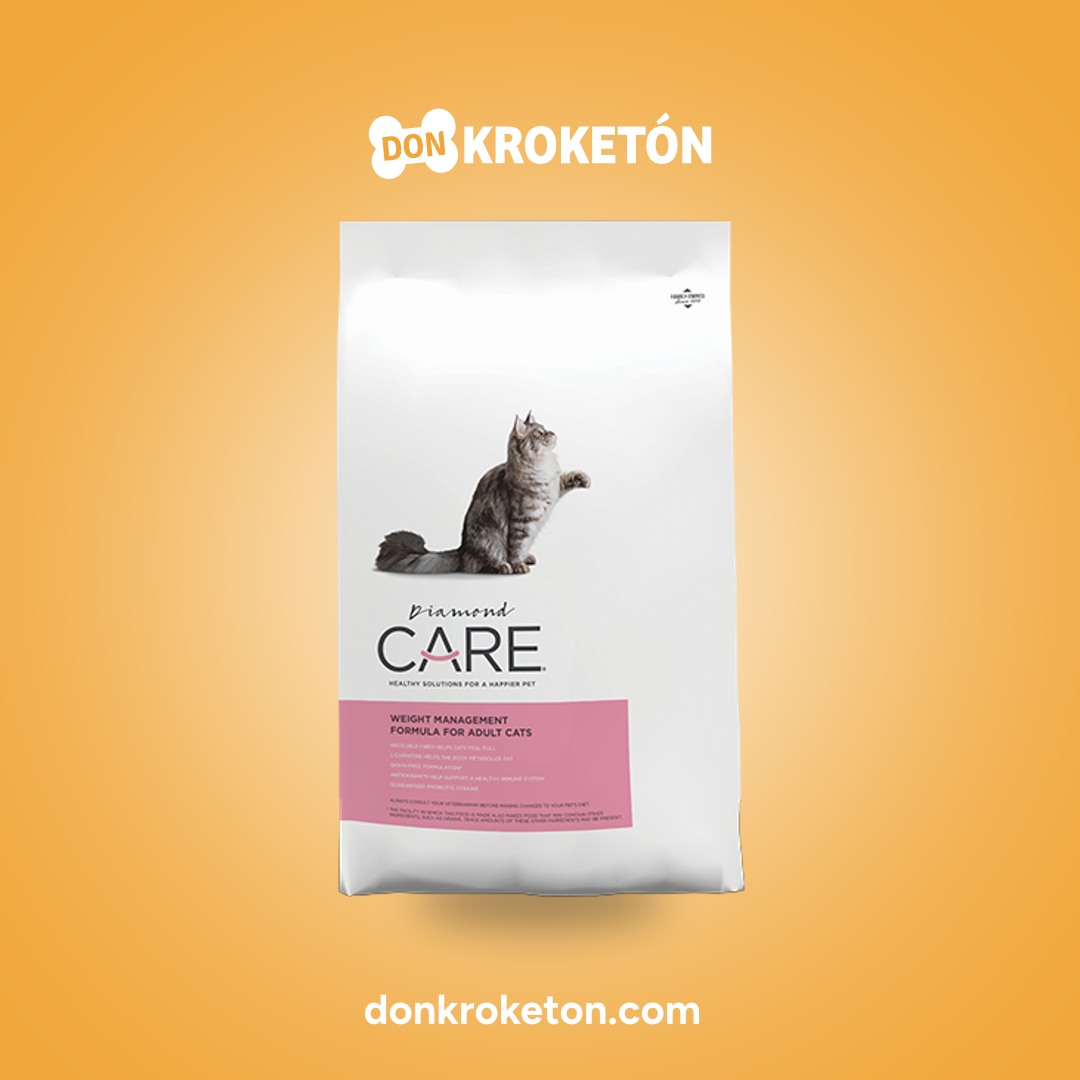 Diamond Care Weight Management for Cats - imagen comercial Don Kroketon