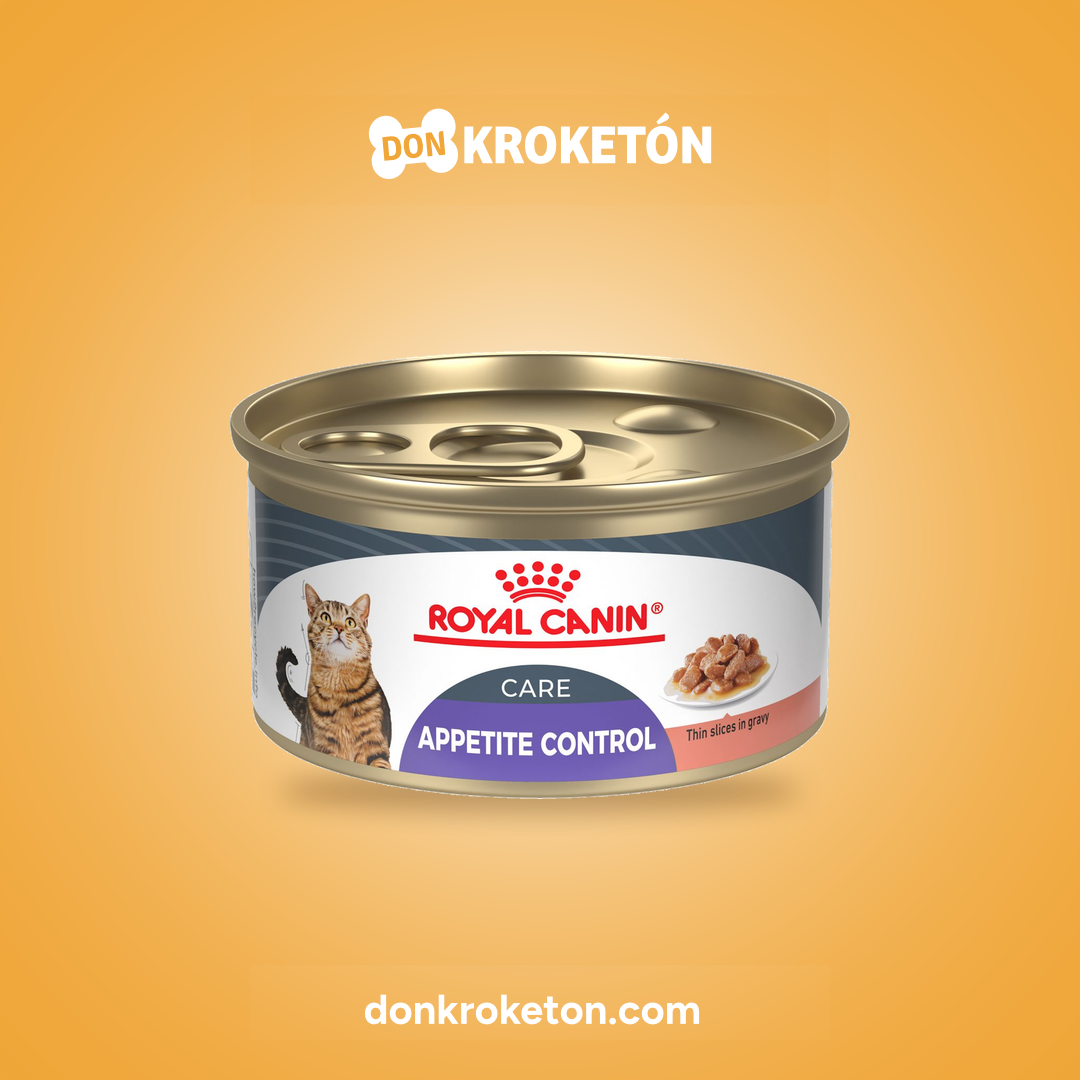 Royal Canin Appetite Control Thin Slices Gato - imagen comercial Don Kroketon