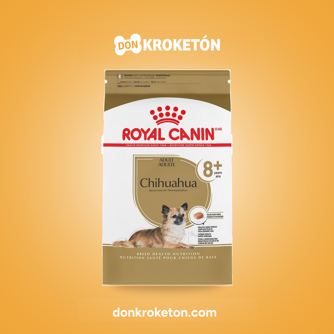 Royal Canin Chihuahua 8+ - imagen comercial Don Kroketon