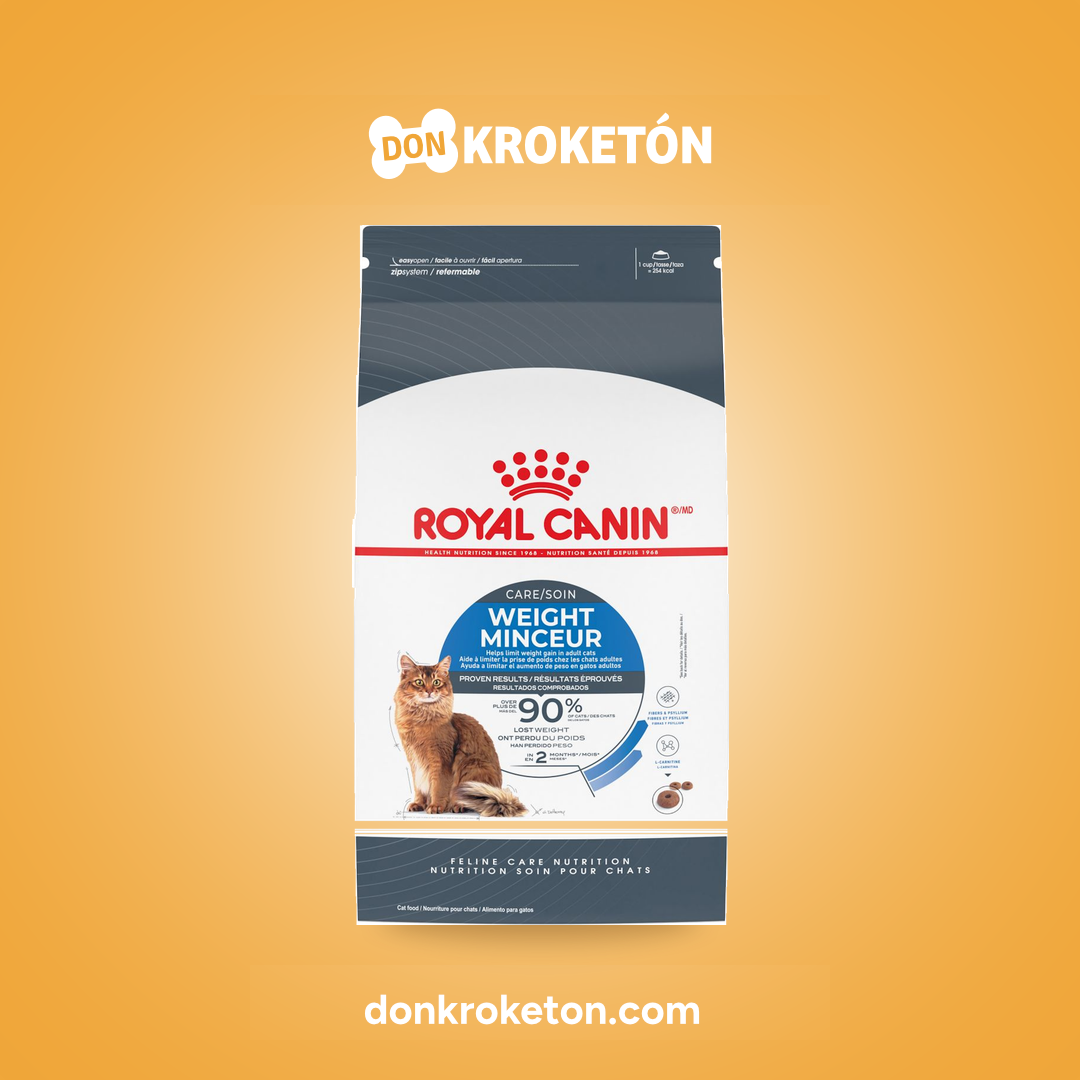 Royal Canin Gato Weight Care - imagen comercial Don Kroketon