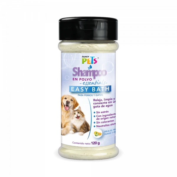 Lomas Shampoo en Polvo Easy Bath Essentials para Perros y Gatos 120g